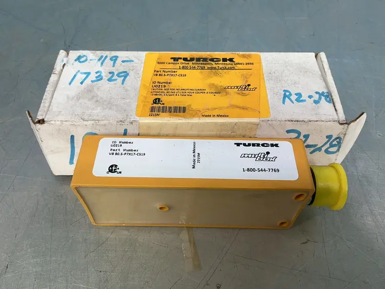 Used TURCK VB 80.5P7X17CS19 Electrical Boxes Ohio US | HGR 24 #1550077