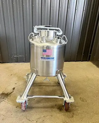 Used Mueller 10 Gallon Tank (Vessel), 316 Stainless Steel