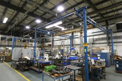 GORBEL 25'x22'x12' BRIDGE CRANE | Levy Recovery Group (1)