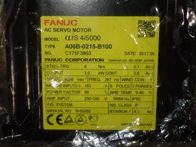 NEW 2017 FANUC A06B0215B100