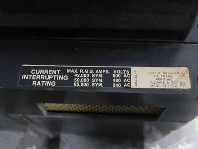 USED SQUARE D PAF-361400