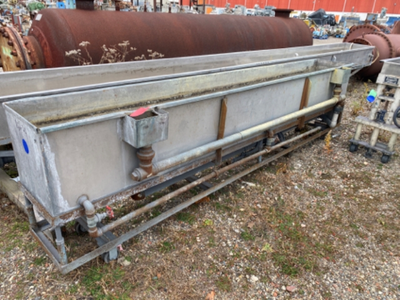 _UNKNOWN_ 17" wide x 19" deep x 12' long Extruder Compound Acc. Water Bath | Perry Equipment (3)