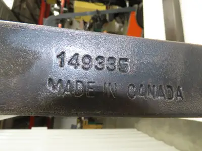 1-3/4" X 4" X 42" Pin-Type Shaft-Mounted Forklift Forks 5500lbs Class 3
