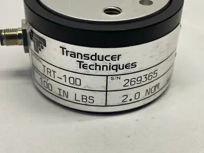 TRT-100 | Transducer Techniques  Reaction Torque Sensor - Used