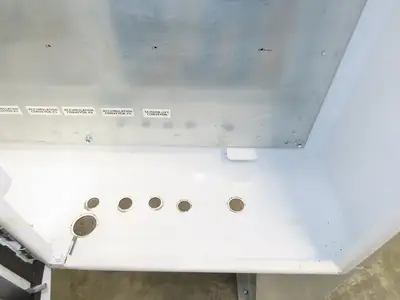 Hoffman Electrical Enclosure Control Panel 60x49x12" JIC 30A Breaker A60X4912