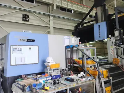 Used 2019 DOOSAN DBM 2550 Gantry Machining Centers (incld. Bridge & Double Column) Georgia US | Shub Machinery #96337