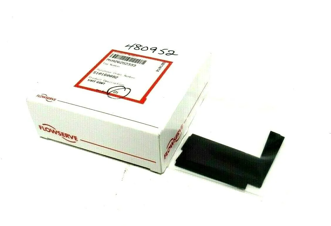 NEW BOX OF 2 FLOWSERVE MVA26252333 GASKET 1/VIT