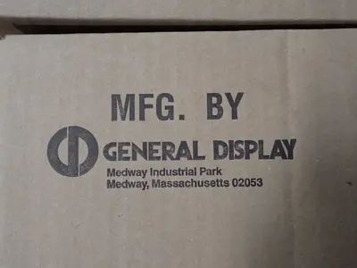 USED GENERAL DISPLAY 6PARTDR