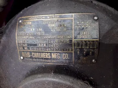 #2 KEARNEY & TRECKER MODEL #5HP-2CH PLAIN HORIZONTAL MILL: STOCK #22775