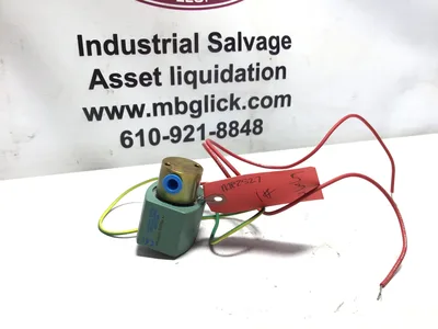 ASCO Red Hat 8262G14 Solenoid Valve 1/8″ NPT 8.1/6.1 Watts 60/50 Hz