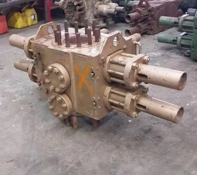 USED SHAFFER 7 1/16" 5M DOUBLE RAM BOP