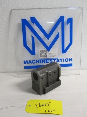 2x BMT45 Static Boring Bar Holder 1.25" 1 1/4" 58mm x 58mm Doosan Lynx Puma