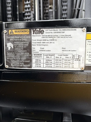 Used 2008 YALE GLC080VX Misc Forklifts Wisconsin US | Forklifttrader.com #1359130