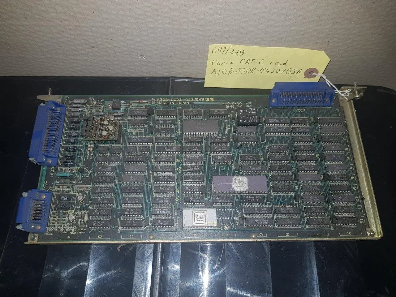 (REF 279) FANUC CONTROL BOARD A20B-0008-0430-05A