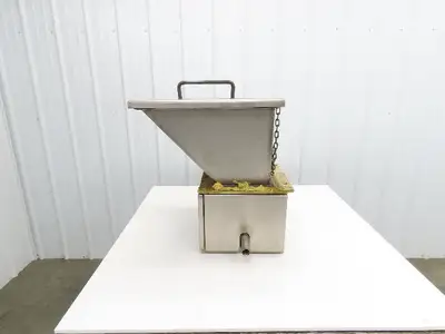 Accu-Rate Volumetric Screw Feeder 1" Auger Stainless Hopper 18x18" 90VDC