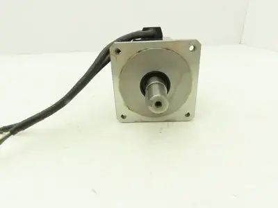 Tamagawa Seiko 4614N3325E208 AC Servo Motor  W Encoder 16mm Shaft