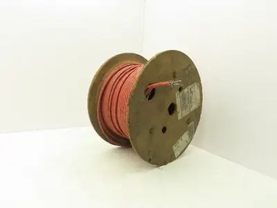 Belden 83709 Multi Wire Spool 16AWG Shielded 9 Conductor 200' Red Foil Braid