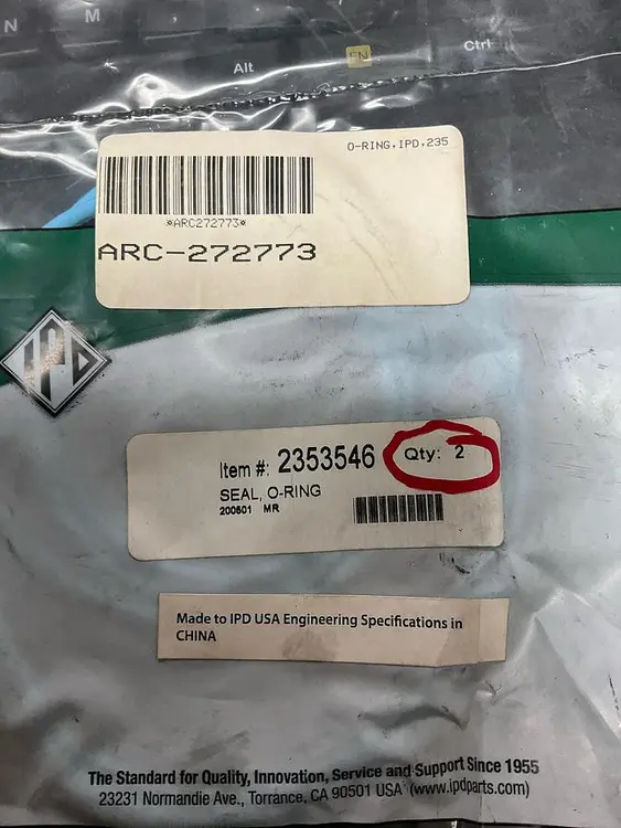 New | in-Stock IPD _UNKNOWN_ Seals & Gaskets California US | Compression Source #798988