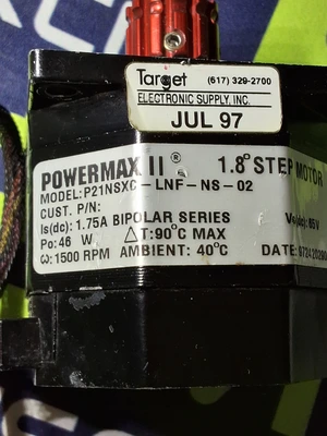 POWERMAX II P21NSXC-LNF-NS-02 STEP MOTOR