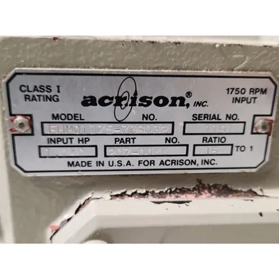 USED ACRISON, INC. 101-K