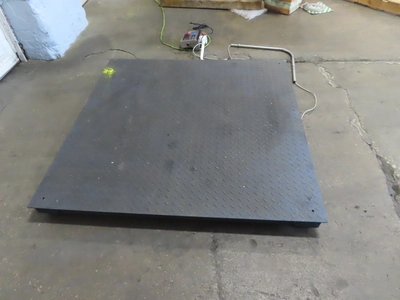 used 5,000 lb. Indiana Scale Co. Floor Scale