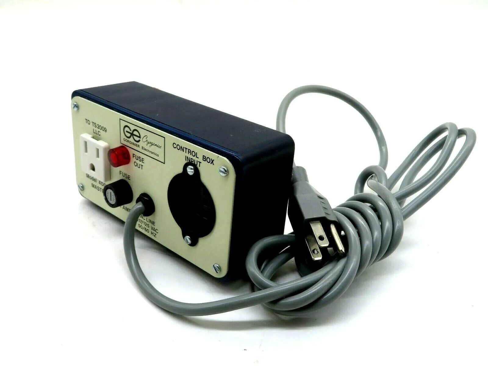 NEW GORDINIER ELECTRONICS 4009-3 CONTROL BOX INPUT 40093
