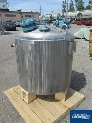 USED Pfaudler 100 Gal Pfaudler Reactor, 316 s/s, 50/65#