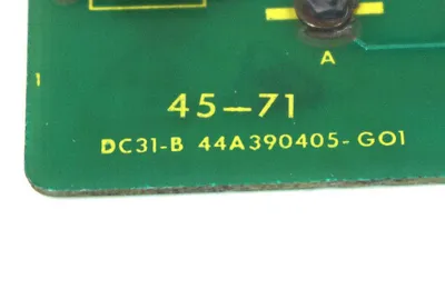 GENERAL ELECTRIC 44A390405-G01 PC BOARD 392104-001 REPAIRED