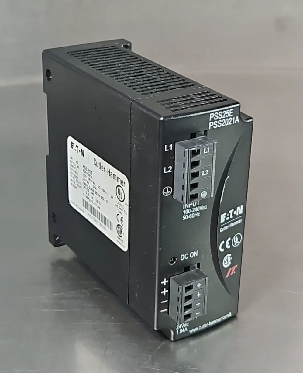 Eaton Cutler Hammer PSS25E Switching Power Supply 100-240 VAC 24VDC (BIN3.4.4)