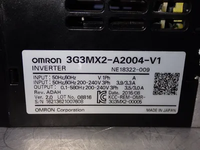 USED OMRON 3G3MX2A2004V1