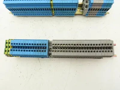 Entrelec M4/6 5116 Terminal Block DIN Rail 24-10AWG 4mm² 600V 25A Lot of 112