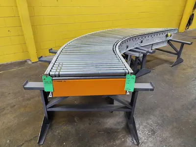 Used INTELLIGRATED LIVE ROLLER CONVEYOR - V-BELT Conveyors | Packer City Sales #1298165