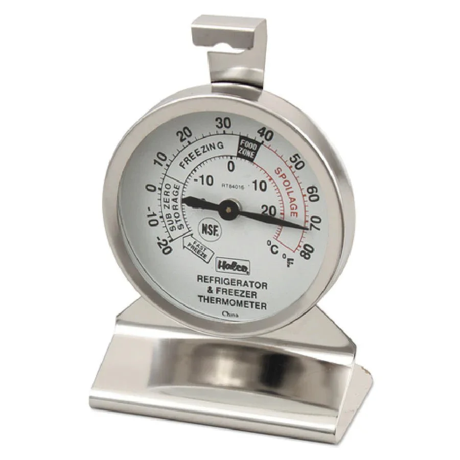 New | in-Stock Browne New Browne Refrigerator and Freezer Thermometer (RT84016) Temperature Monitoring Illinois US | Falcon Restaurant Supply #1378008