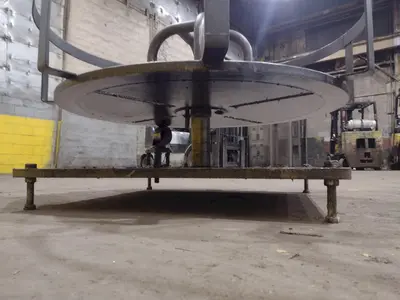 WIRE HORIZONTAL COIL REEL UNCOILER: STOCK #19463
