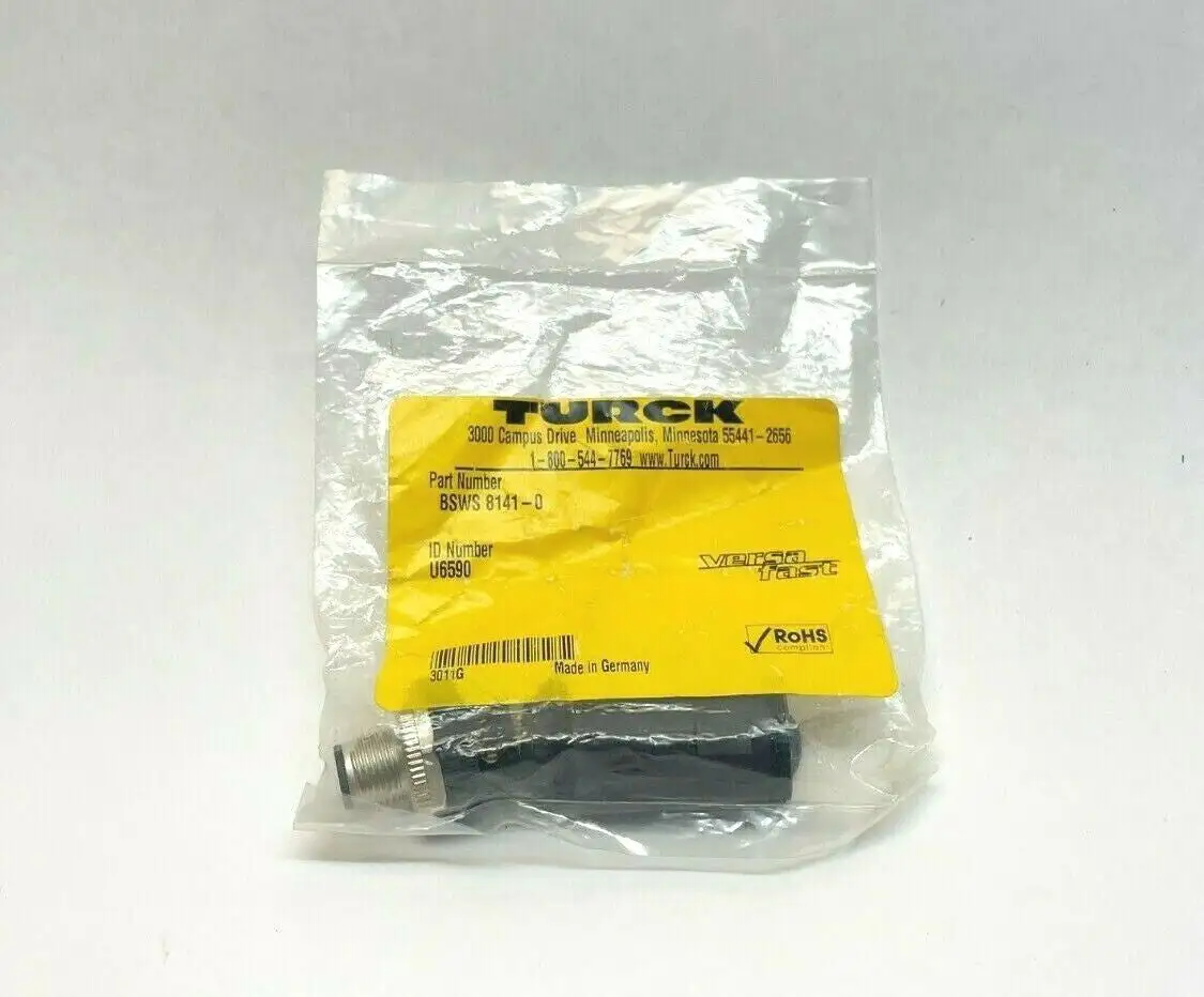New | in-Stock Turck BSWS 8141-0, U6590 Electrical Fittings Michigan US | Maverick Industrial Sales #1467955