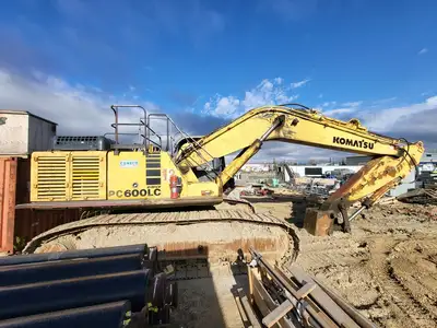 Used 2003 KOMATSU PC600LC-6 Excavators British Columbia CA | Lenmark #281907