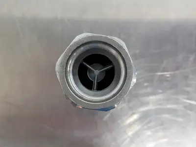 5/8" Flat-Face Hydraulic QD Coupling Male F-12 ORB (Bag of 2)