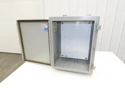 Wiegmann N12201610 Electrical Enclosure Cabinet 20"x16"x10" Backplate