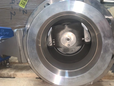 6" Neles Jamesbury V-Ball Valve New Storeroom Spare
