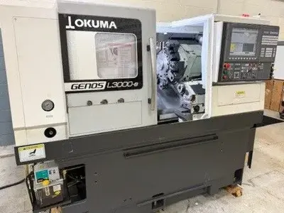 2018 OKUMA GENOS L3000-E CNC Lathes | Toolquip, Inc. (2)