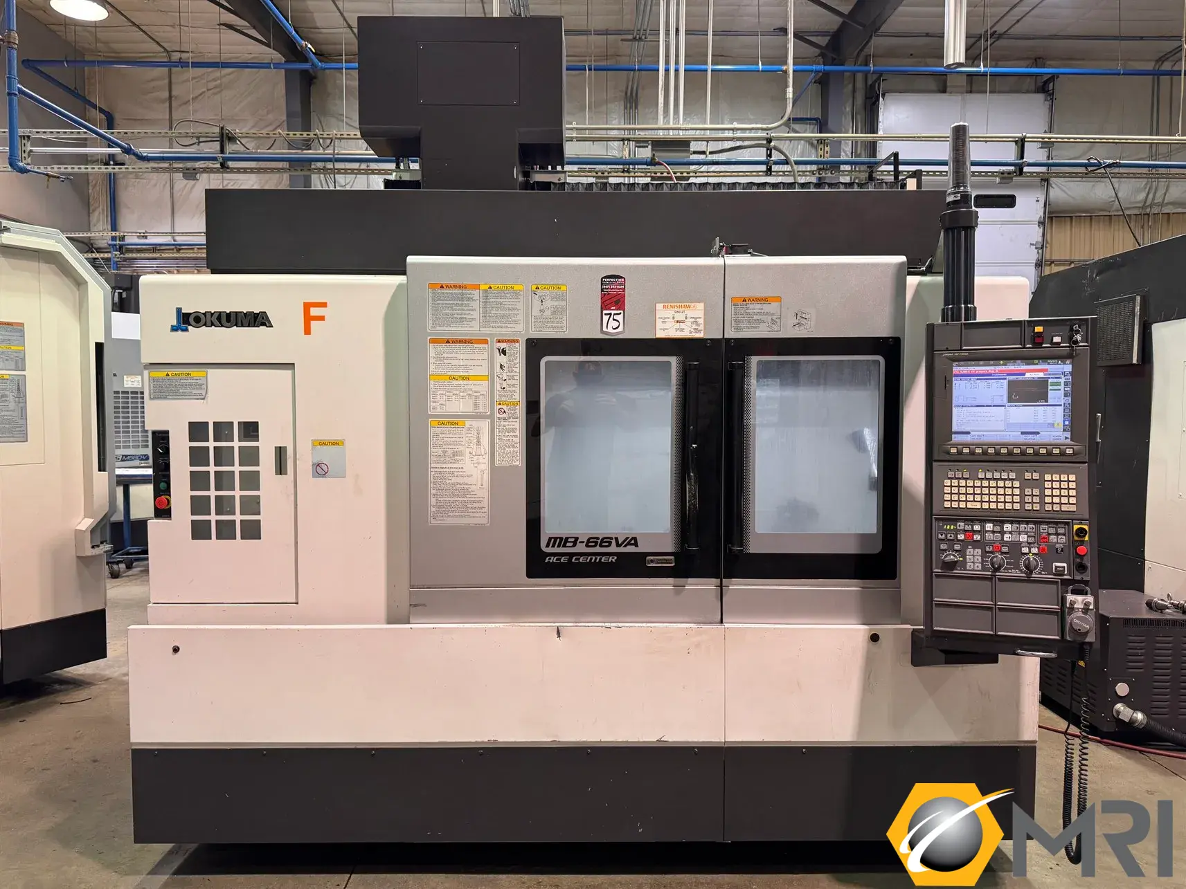 2017 OKUMA MB66VA VERTICAL MACHINING CENTER | JS 7612623