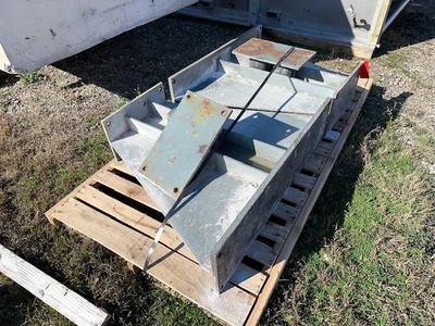 30' L x 70" Wide Carrier Fluid Bed Dryer With Heater