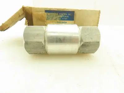 Thomas Wilson 1052-1030 Pneumatic Flo-Breaker Check Valve 3/4"NPT 90PSI LOT OF 2