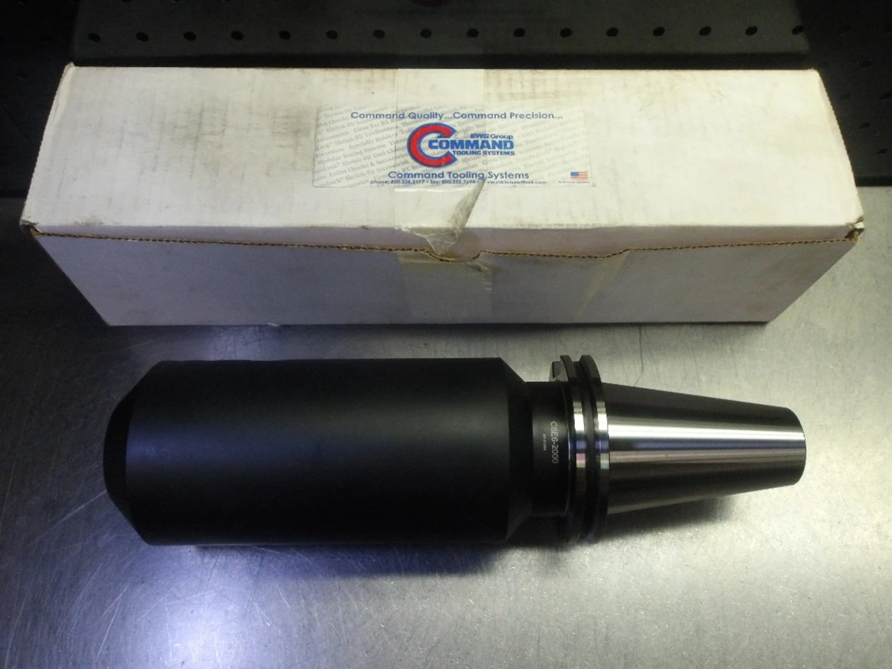 Command CAT50 2" Endmill Tool Holder 9.625" Pro C6E6-2000 (LOC728A)