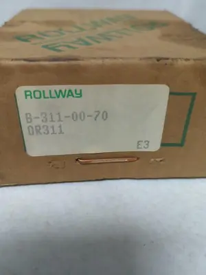 New | in-Stock ROLLWAY B-311-00-70 Bearings | Surplus Asset Holdings #1204072