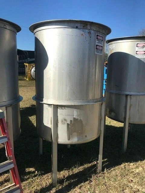 Used Greenville Stainless 350 Gallon Stainless Steel Tanks Georgia US | Athens Packaging & Processing #914816