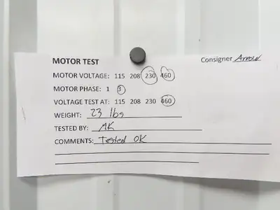 ATB Antriebstechnik IEC 80M Metric AC Motor 0.9kw 1.2Hp 1710rpm 230/460V 3PH