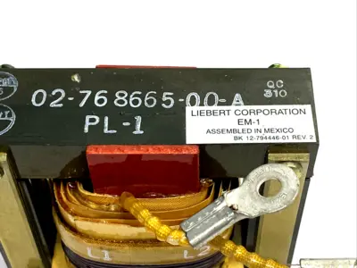 02-768665-00-A,12-794446-01,EM-1,PL-1 | Liebert 02-768665-00-A Line Transformer, EM-1, 12-794446-01 Rev 2, PL-1 - Used