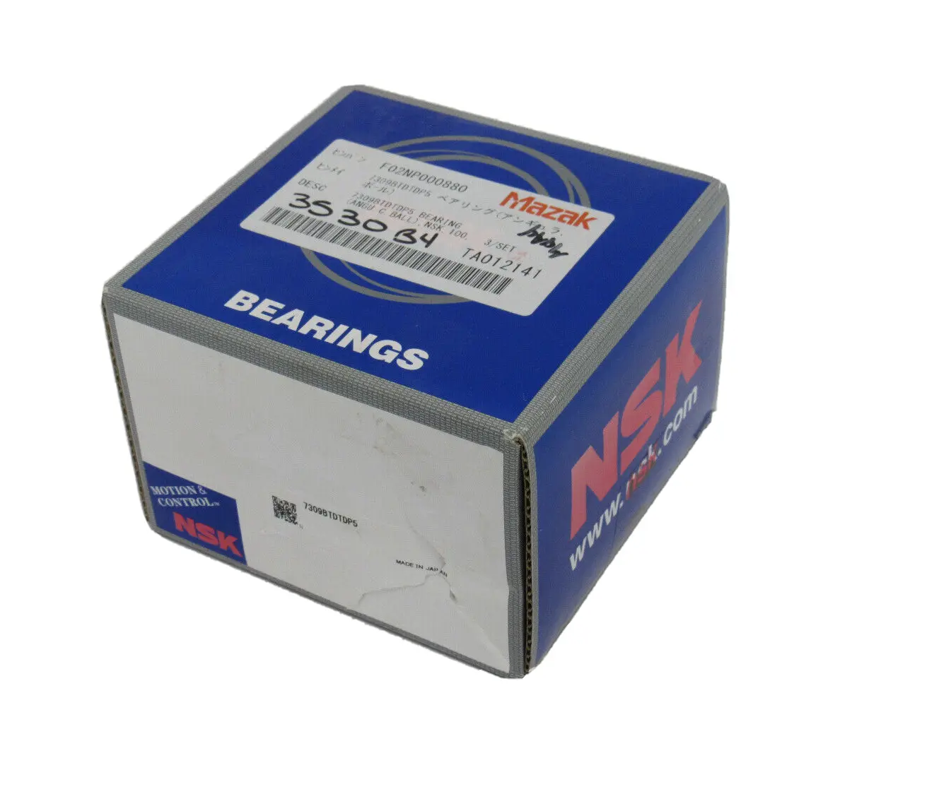 NEW NSK 7309BTDTDP5 ROLLER BEARING