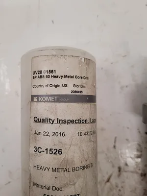 KOMET UV2001561 Tooling & Accessories, Drilling | Machinery Central (3)